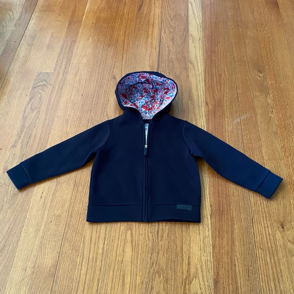Jacadi Navy Marine Girls Hoodie